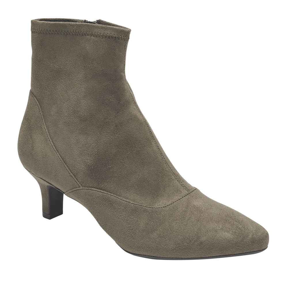 Rockport Boots Dame Olivengrønne - Kimly Stretch - AMVQ50167